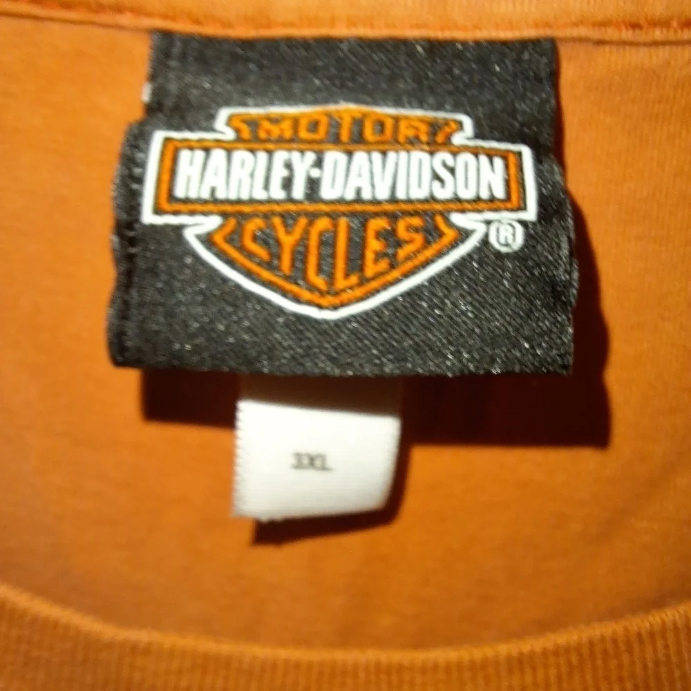 This is a Harley-Davidson short sleeve t-shirt in a size 3XL Gainesville Ga.